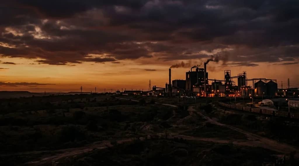 Ambiente de trabalho industrial em Mato Grosso